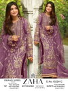 Emaan Adeel Vol 5 By Zaha Georgette Pakistani Suits Wholesale Shop In Surat